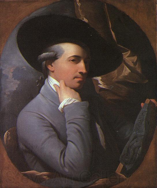 WEST, Benjamin Self-Portrait Spain oil painting art